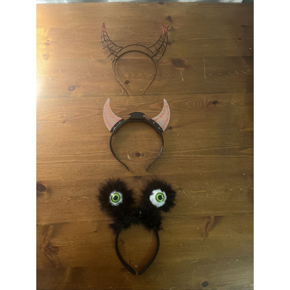 Lot Of 3 Halloween‎ Headbands